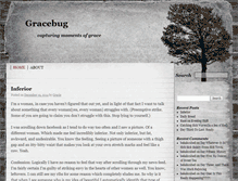 Tablet Screenshot of gracebug.menterz.com